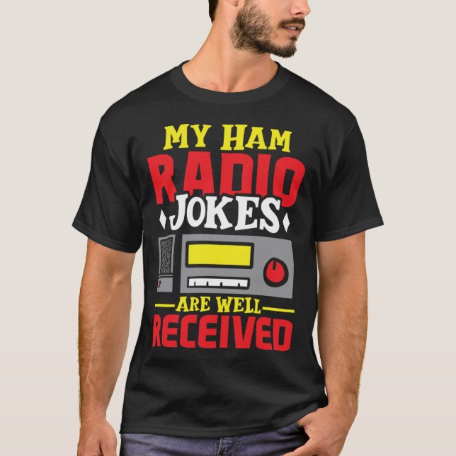 Camiseta Ham Radio Radio Operator Amateur Radio Signal  1 (Anverso)