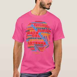Camiseta HAM Radio World Cloud Amateur Radio Operator
