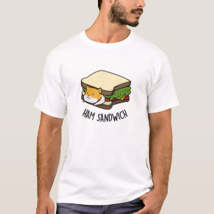 Camiseta Ham Sandwich Funny Hamster Pun