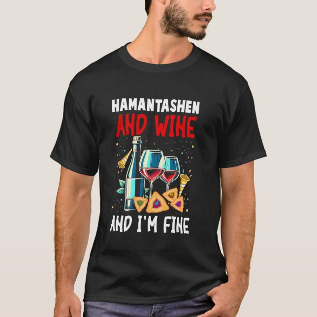 Camiseta Hamatashen Purim (Anverso)