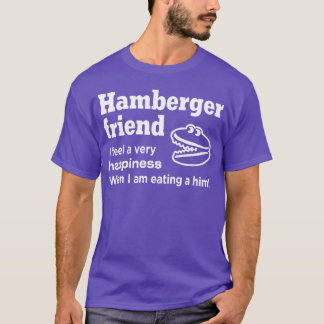 Camiseta Hamberger Friend Engrish chica mal traducido