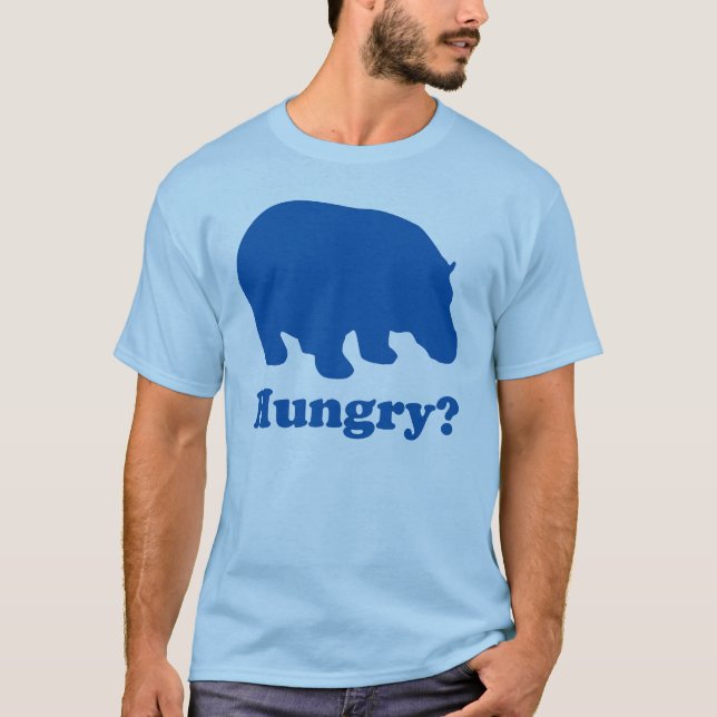 Camiseta ¿Hambre? (Anverso)