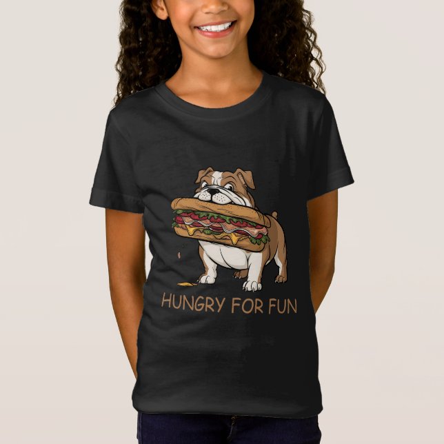 Camiseta Hambre de diversión (Anverso)