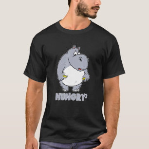 Camiseta Hambre Hippo Chubby Rhino Gran Belly Hambre Overwe