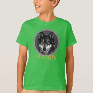 Camiseta Hambre: Los niños tienen las manos básicas, el ino
