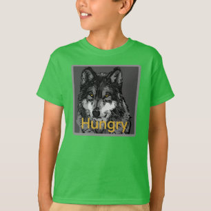 Camiseta Hambre: Los niños tienen las manos básicas, el ino