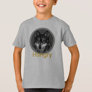 Camiseta Hambre: Los niños tienen las manos básicas, el ino