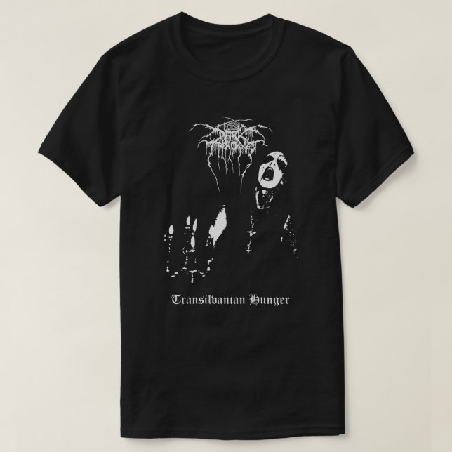 Camiseta Hambre Transilvestre oscuro (Diseño del anverso)