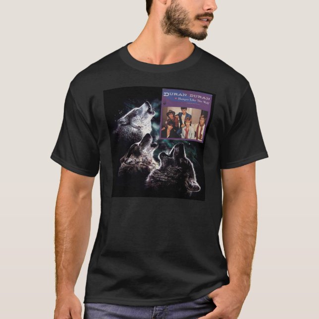 Camiseta hambriento como un lobo (Anverso)