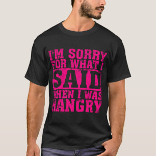 Camiseta Hambriento Para Hombres Mujeres Cool Hambre Enfad