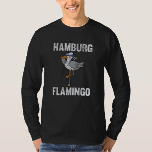 Camiseta Hamburg Flamingo Seagull Diciendo Animales Gracios