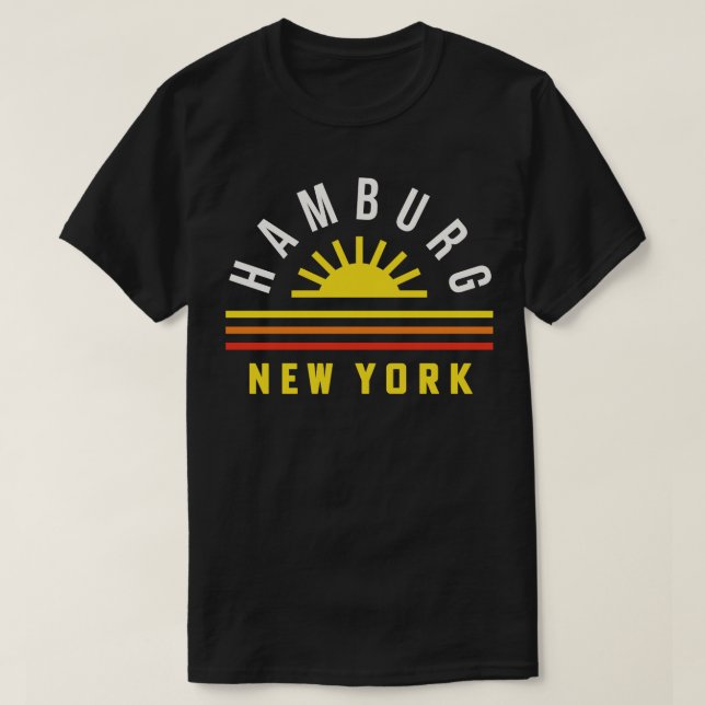 Camiseta Hamburg New York Buffalo NY Lake Erie WNY 2 (Diseño del anverso)