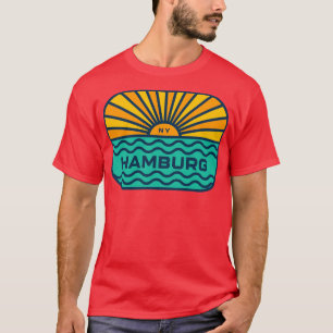 Camiseta Hamburg Nueva York Búfalo NY Lago Erie WNY