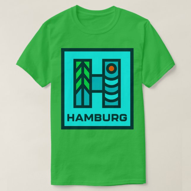 Camiseta Hamburg Nueva York Búfalo NY Lago Erie WNY 1 (Diseño del anverso)
