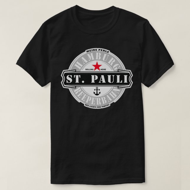 Camiseta Hamburg St (Diseño del anverso)