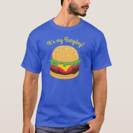 Camiseta Hamburger Birthday Party Burger Burgday T-Shirt