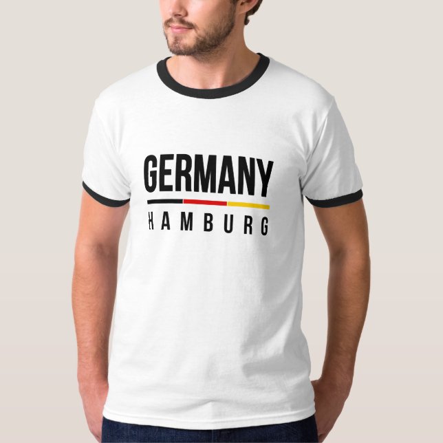 Camiseta Hamburgo Alemania (Anverso)
