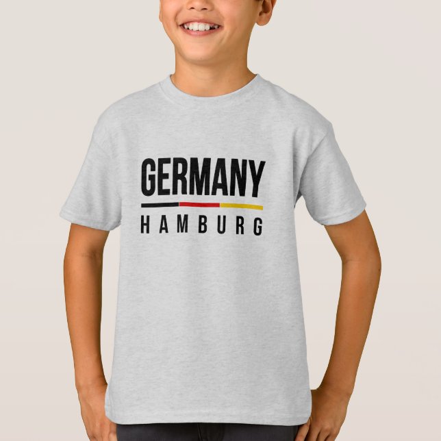 Camiseta Hamburgo Alemania (Anverso)