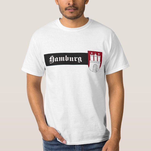 Camiseta Hamburgo, Alemania (Anverso)