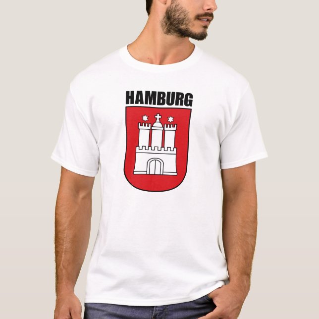 Camiseta Hamburgo (Hansestadt) (Anverso)