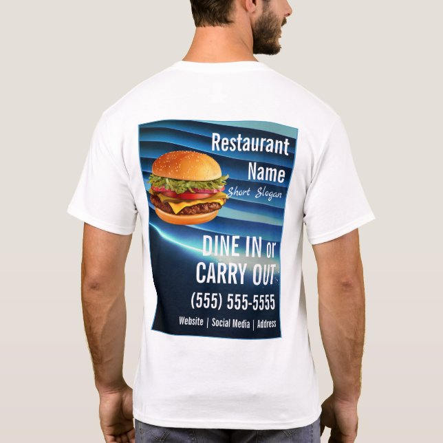 Camiseta Hamburguesa (Reverso)