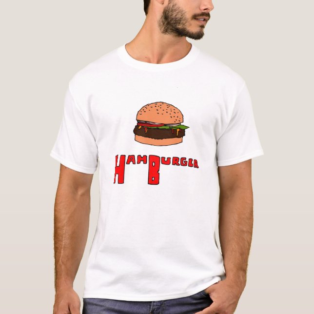 Camiseta Hamburguesa (Anverso)