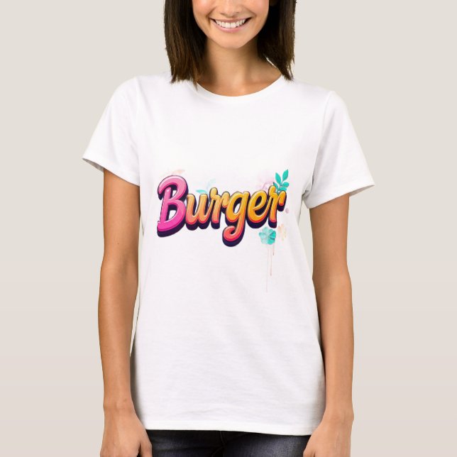 Camiseta Hamburguesa (Anverso)