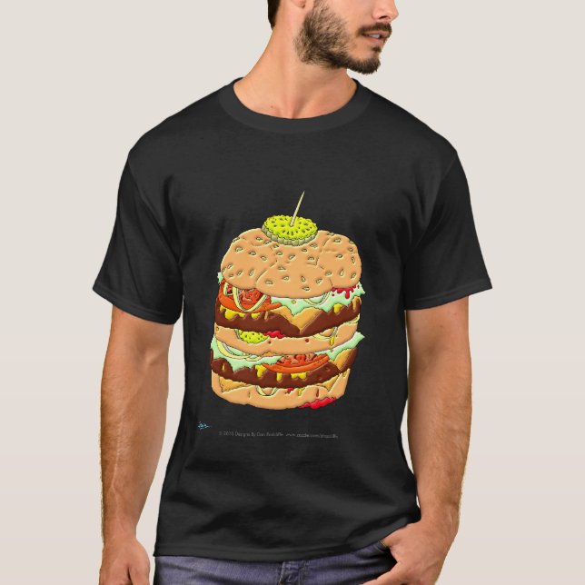 Camiseta Hamburguesa (Anverso)