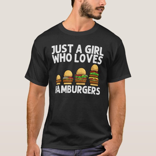 Camiseta Hamburguesa Alimentos Pun Cheeseburger Vestuario P (Anverso)