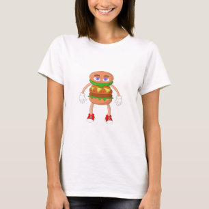 Camiseta Hamburguesa amistosa