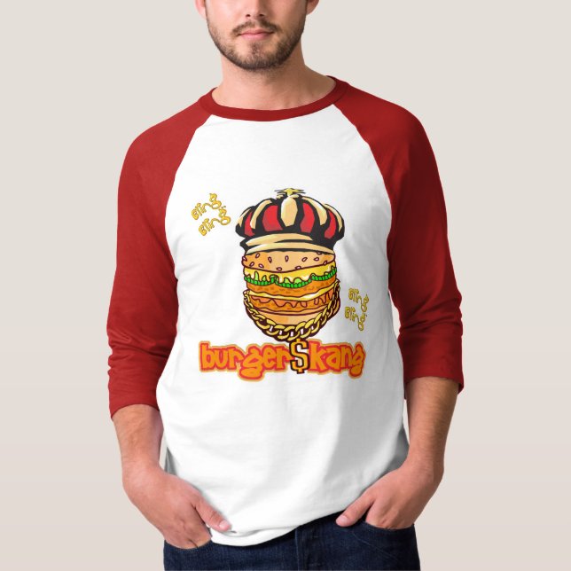 Camiseta hamburguesa canguro (Anverso)