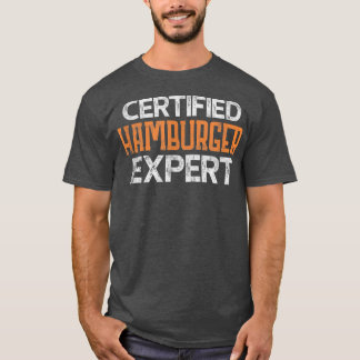 Camiseta Hamburguesa certificada por Burger Epert con probl