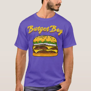Camiseta Hamburguesa Cheeseburger Funny Burger Boy comida r