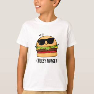 Camiseta Hamburguesa con Queso Chistes Divertidos de Comida