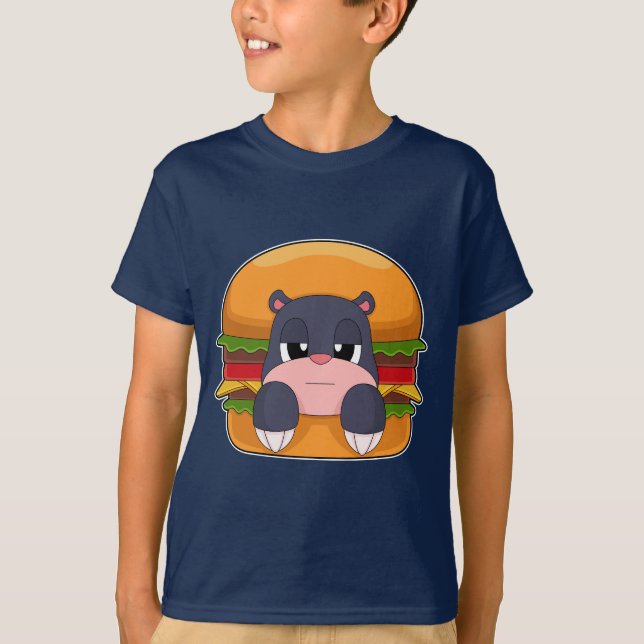 Camiseta Hamburguesa de Mole (Anverso)