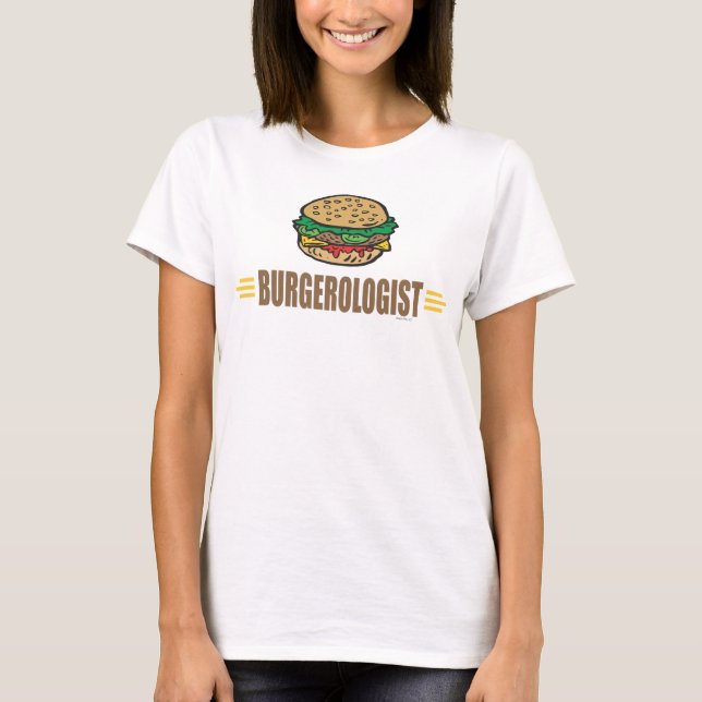 Camiseta Hamburguesa divertida (Anverso)