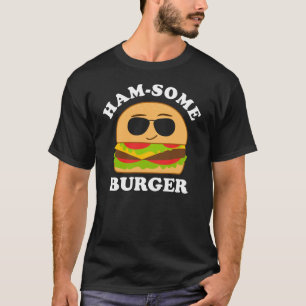 Camiseta Hamburguesa Guapa Burla De Comida Graciosa Hamburg