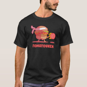 Camiseta Hamburguesa Hadouken Lucha Callejera Tomate en Com
