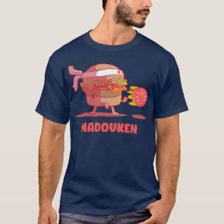 Camiseta Hamburguesa Hadouken Street Fightomato en comida r
