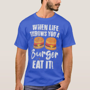 Camiseta Hamburguesa hamburguesa Quesos Alisios Dolorosos