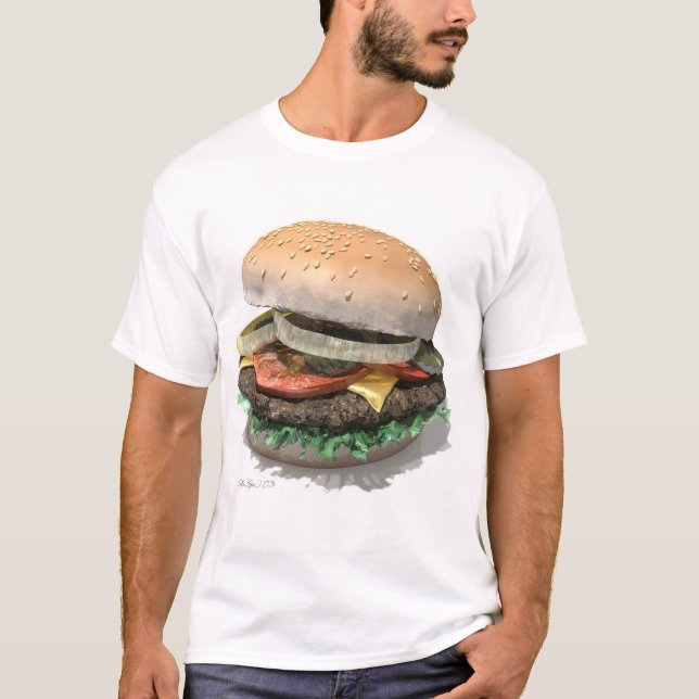 Camiseta Hamburguesa perfecta (Anverso)