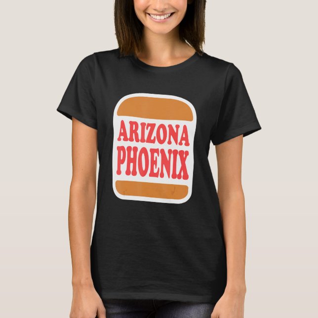 Camiseta Hamburguesa Phoenix Arizona (Anverso)