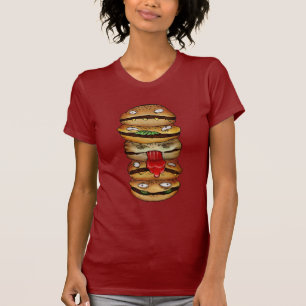 Camiseta ¡Hamburguesa roja!