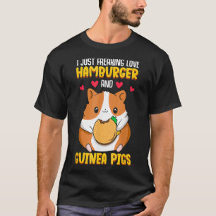 Camiseta Hamburguesa y cerdo guineano