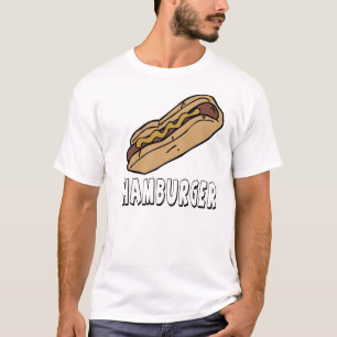 Camiseta Hamburguesas de los perritos calientes no