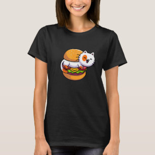 Camiseta hamburguesas hamburguesas hamburguesas aperitivos 