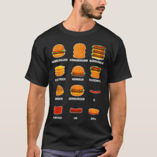 Camiseta Hamburguesas Hamhamham Burburbur - Hamburguesa