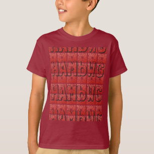 Camiseta HAMbWG -Hanes Tagless ComfortSoft® T - QR LOGO Rpt