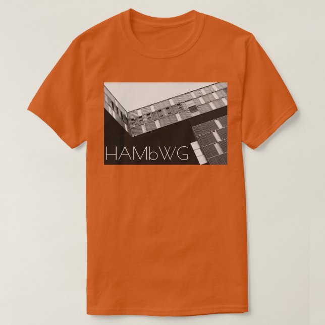 Camiseta HAMbWG - T-Shirt - Blk/Wh Arch 1920 010417 1148A (Diseño del anverso)