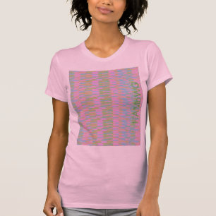Camiseta HAMbyWG - Bebidas/Blues/T regular verde para mujer